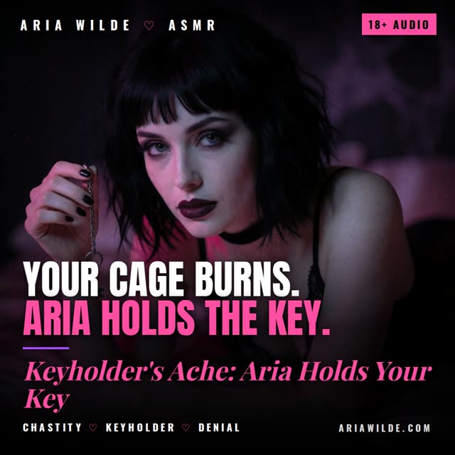 Keyholder's Ache: Aria Holds Your Key